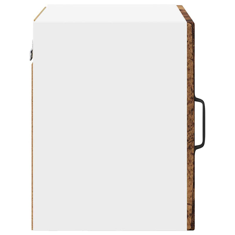 vidaXL Fali konyhaszekrény polcokkal Öreg fa 40 x 31 x 40 cm Faanyag