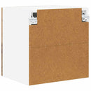 vidaXL Fali üveges szekrény PORTO 2 pcs Öreg fa 40 x 31 x 40 cm