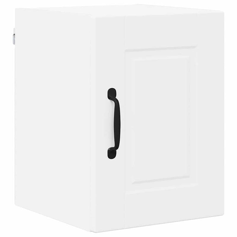 vidaXL Fali konyhaszekrény polcokkal Fehér 30 x 31 x 40 cm Faanyag