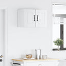 vidaXL Fali Szekrény PORTO 2 pcs Fehér 30 x 31 x 40 cm Faanyag