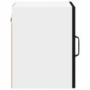 vidaXL Fali Szekrény PORTO 2 pcs Fekete 30 x 31 x 40 cm Faanyag