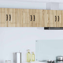 vidaXL Fali Szekrény PORTO 2 pcs Sonoma tölgy 30 x 31 x 40 cm Faanyag