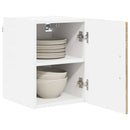 vidaXL Fali Szekrény PORTO 2 pcs Sonoma tölgy 30 x 31 x 40 cm Faanyag