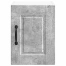 vidaXL Fali Szekrény PORTO Beton Szürke 30 x 31 x 40 cm Faanyag