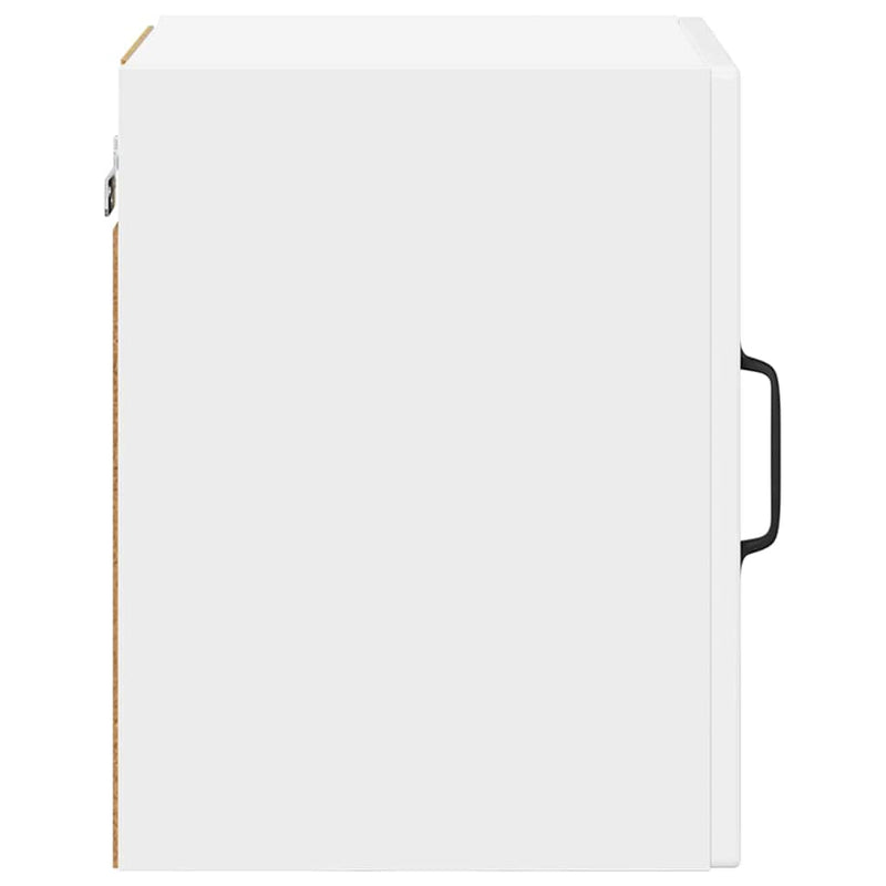 vidaXL Fali konyhaszekrény 2 pcs Magas Fényű Fehér 30 x 31 x 40 cm