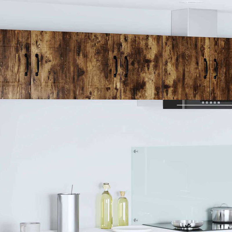 vidaXL Fali konyhaszekrény Füstölt tölgy 30 x 31 x 40 cm Faanyag