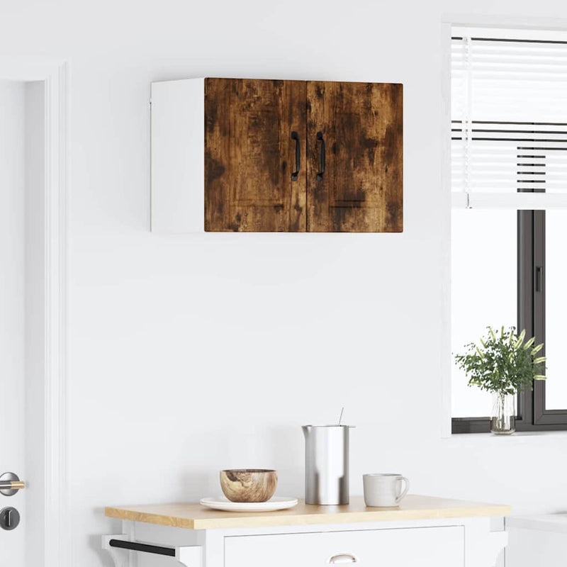 vidaXL Fali konyhaszekrény 2 pcs Füstölt tölgy 30 x 31 x 40 cm Faanyag