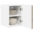 vidaXL Fali Szekrény PORTO 2 pcs Füstölt tölgy 30 x 31 x 40 cm Faanyag
