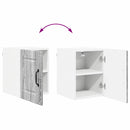 vidaXL Fali konyhaszekrény Szürke Sonoma 30 x 31 x 40 cm Faanyag