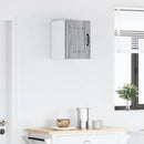 vidaXL Fali Szekrény PORTO 2 pcs Szürke Sonoma 30 x 31 x 40 cm Faanyag