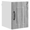 vidaXL Fali Szekrény PORTO 2 pcs Szürke Sonoma 30 x 31 x 40 cm Faanyag