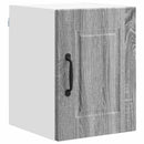 vidaXL Fali Szekrény PORTO 2 pcs Szürke Sonoma 30 x 31 x 40 cm Faanyag