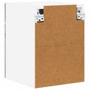 vidaXL Fali Szekrény PORTO 2 pcs Szürke Sonoma 30 x 31 x 40 cm Faanyag