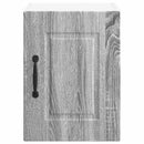vidaXL Fali Szekrény PORTO 2 pcs Szürke Sonoma 30 x 31 x 40 cm Faanyag