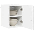 vidaXL Fali Szekrény PORTO 2 pcs Szürke Sonoma 30 x 31 x 40 cm Faanyag