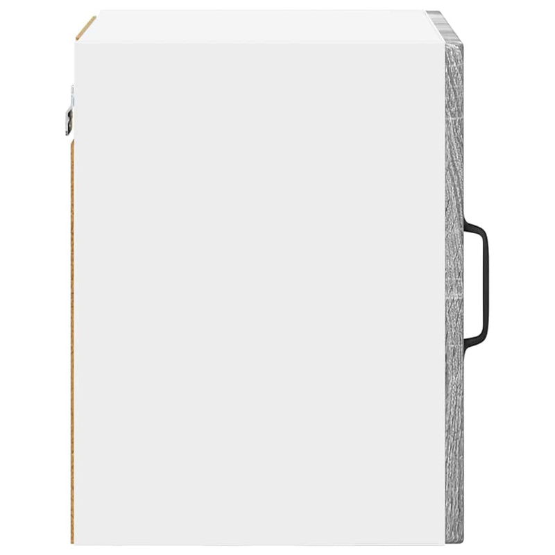 vidaXL Fali konyhaszekrény 2 pcs Szürke Sonoma 30 x 31 x 40 cm Faanyag