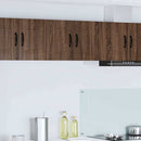 vidaXL Fali konyhaszekrény ajtóval Barna Tölgy 30 x 31 x 40 cm Faanyag