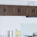 vidaXL Fali Szekrény PORTO 2 pcs Barna Tölgy 30 x 31 x 40 cm Faanyag