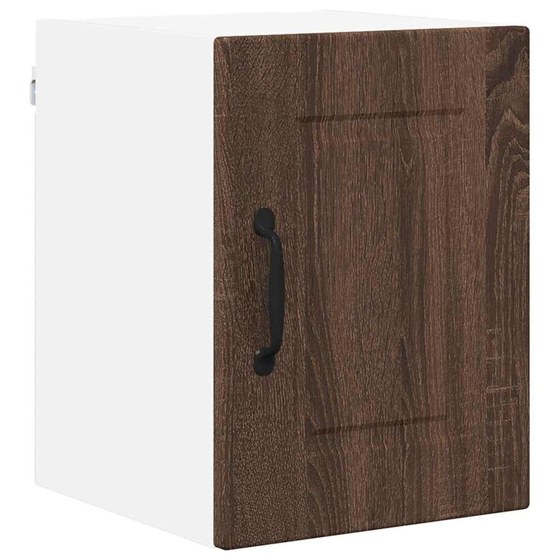 vidaXL Fali konyhaszekrény 2 pcs Barna Tölgy 30 x 31 x 40 cm Faanyag