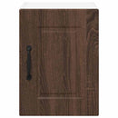 vidaXL Fali konyhaszekrény 2 pcs Barna Tölgy 30 x 31 x 40 cm Faanyag