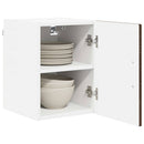 vidaXL Fali Szekrény PORTO 2 pcs Barna Tölgy 30 x 31 x 40 cm Faanyag