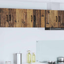 vidaXL Fali Szekrény PORTO 2 pcs Öreg fa 30 x 31 x 40 cm Faanyag
