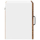 vidaXL Fali Szekrény PORTO 2 pcs Öreg fa 30 x 31 x 40 cm Faanyag