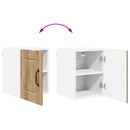 vidaXL Fali konyhaszekrény Artisan tölgy 30 x 31 x 40 cm Faanyag