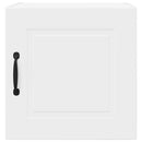 vidaXL Fali konyhaszekrény ajtóval 2 pcs Fehér 40 x 31 x 40 cm Faanyag