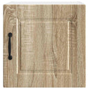 vidaXL Fali Szekrény PORTO 2 pcs Sonoma tölgy 40 x 31 x 40 cm Faanyag