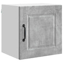 vidaXL Fali Szekrény PORTO Beton Szürke 40 x 31 x 40 cm Faanyag