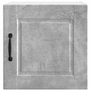 vidaXL Fali Szekrény PORTO Beton Szürke 40 x 31 x 40 cm Faanyag