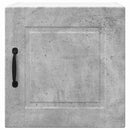 vidaXL Fali konyhaszekrény 2 pcs Beton Szürke 40 x 31 x 40 cm Faanyag