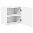 vidaXL Fali Szekrény PORTO 2 pcs Magas Fényű Fehér 40 x 31 x 40 cm