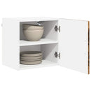 vidaXL Fali Szekrény PORTO 2 pcs Füstölt tölgy 40 x 31 x 40 cm Faanyag