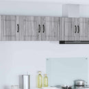 vidaXL Fali Szekrény PORTO 2 pcs Szürke Sonoma 40 x 31 x 40 cm Faanyag