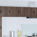 vidaXL Fali Szekrény PORTO 2 pcs Barna Tölgy 40 x 31 x 40 cm Faanyag