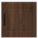 vidaXL Fali konyhaszekrény 2 pcs Barna Tölgy 40 x 31 x 40 cm Faanyag