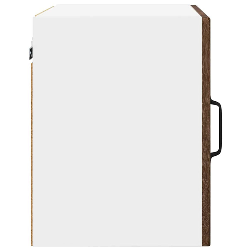 vidaXL Fali konyhaszekrény 2 pcs Barna Tölgy 40 x 31 x 40 cm Faanyag