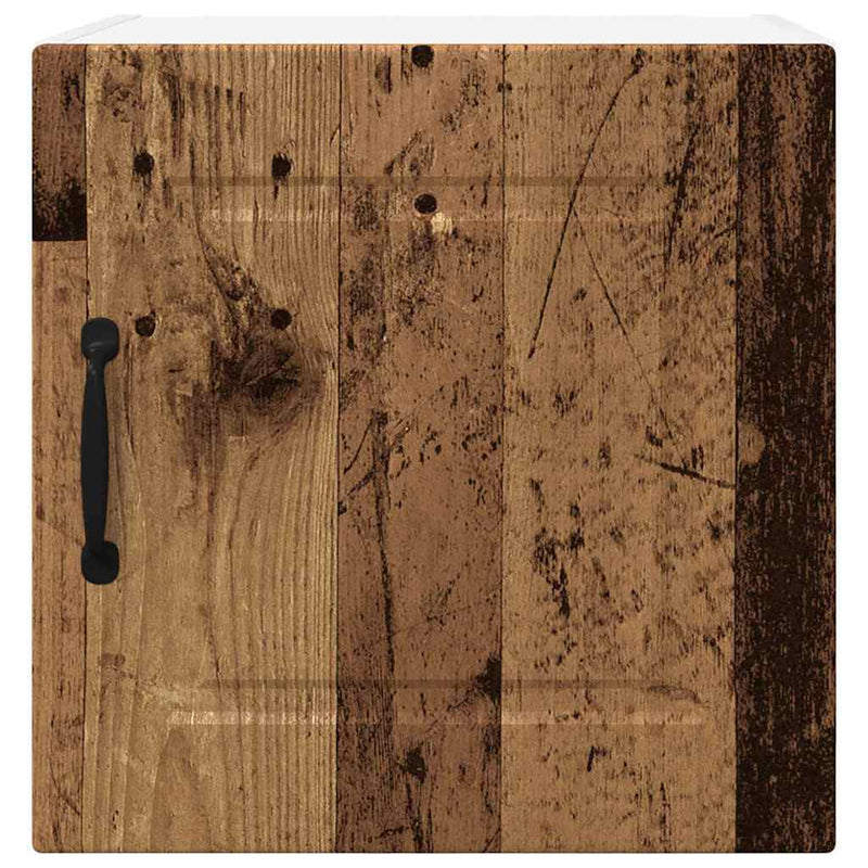 vidaXL Fali konyhaszekrény polcokkal Öreg fa 40 x 31 x 40 cm Faanyag