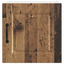 vidaXL Fali Szekrény PORTO Öreg fa 40 x 31 x 40 cm Faanyag