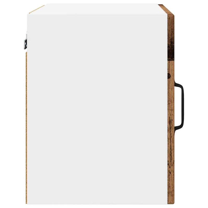 vidaXL Fali konyhaszekrény polcokkal Öreg fa 40 x 31 x 40 cm Faanyag