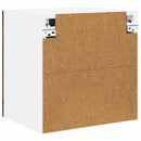 vidaXL Fali Szekrény PORTO 2 pcs Öreg fa 40 x 31 x 40 cm Faanyag