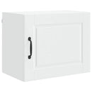 vidaXL Fali Szekrény PORTO 2 pcs Fehér 50 x 31 x 40 cm Faanyag