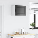 vidaXL Fali Szekrény PORTO Fekete 50 x 31 x 40 cm Faanyag