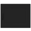 vidaXL Fali konyhaszekrény polcokkal Fekete 50 x 31 x 40 cm Faanyag