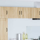 vidaXL Fali konyhaszekrény 2 pcs Sonoma tölgy 50 x 31 x 40 cm Faanyag