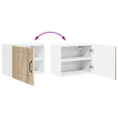vidaXL Fali Szekrény PORTO 2 pcs Sonoma tölgy 50 x 31 x 40 cm Faanyag