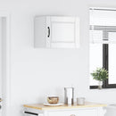vidaXL Fali Szekrény PORTO Magas Fényű Fehér 50 x 31 x 40 cm Faanyag