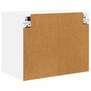 vidaXL Fali Szekrény PORTO 2 pcs Magas Fényű Fehér 50 x 31 x 40 cm